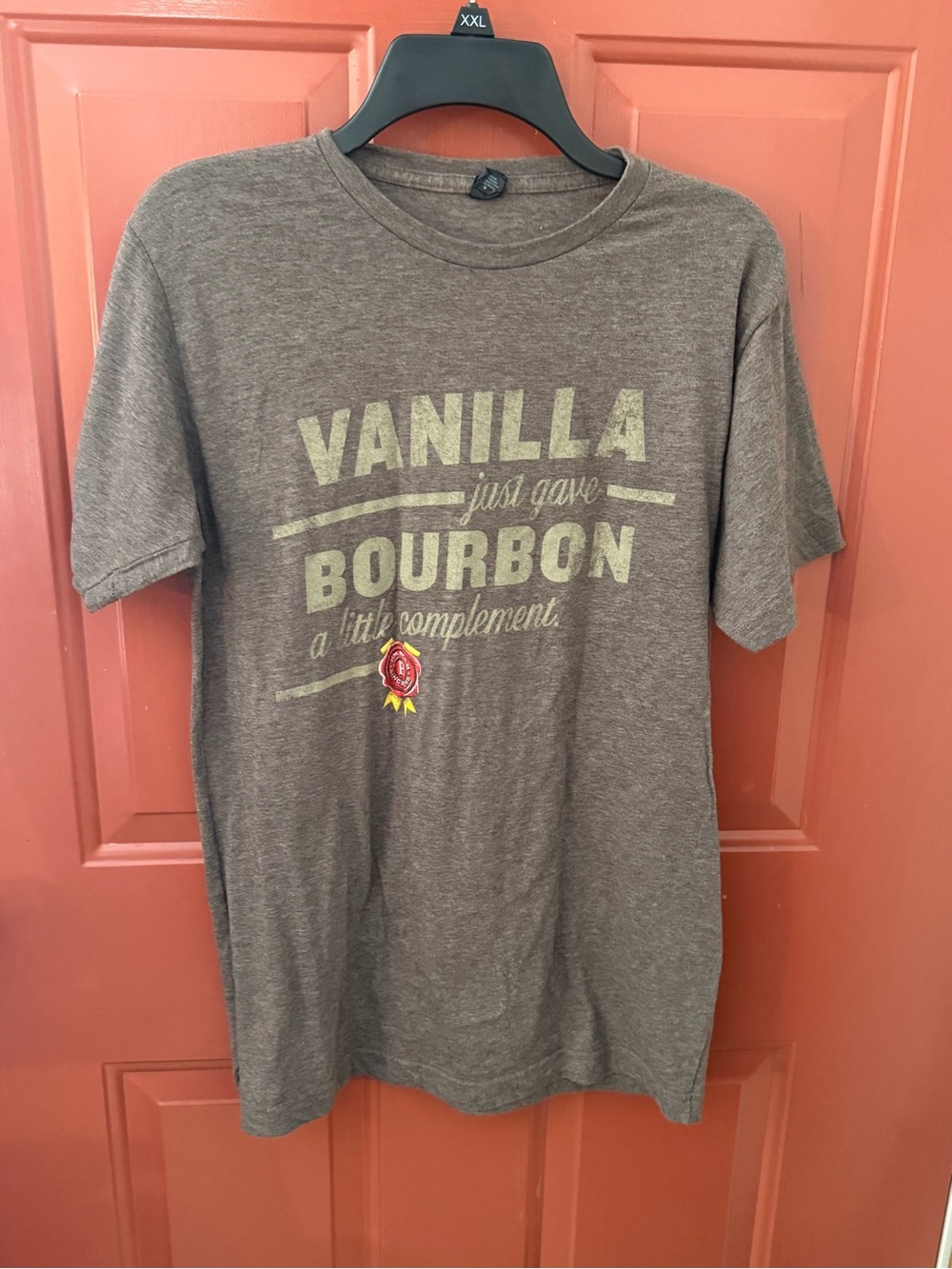 (M) Jim Beam Vanilla Bourbon Graphic Tee - Brown